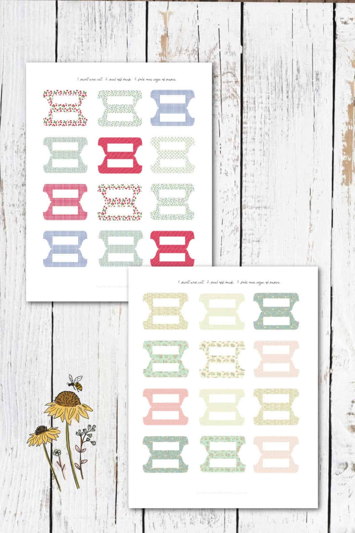 Free Printable Binder Divider Tabs Heart S Content Farmhouse Free Printable Binder Divider Tabs Heart S Content Farmhouse