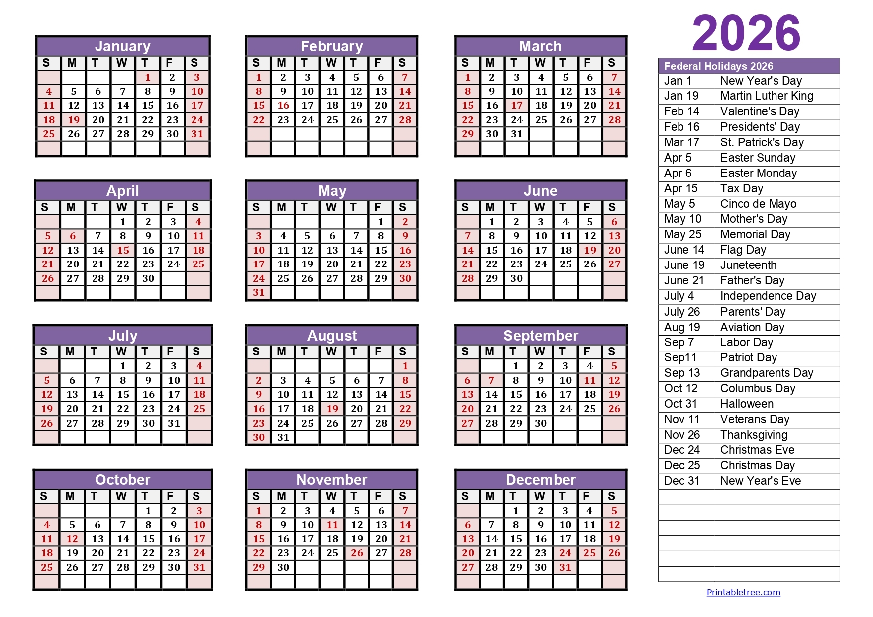 January 2026 Calendar Calendar Best
